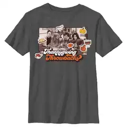 Walmart Boy's Friends Thanksgiving Throwbacks Scene Graphic T-Shirt offer