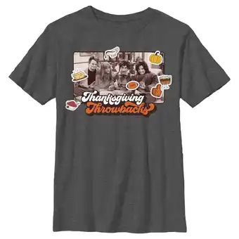 Walmart Boy's Friends Thanksgiving Throwbacks Scene Graphic T-Shirt offer