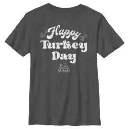 Walmart Boy's Friends Happy Turkey Day Graphic T-Shirt offer