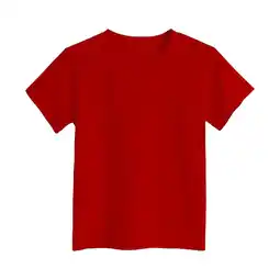 Walmart ZPWKLM Tops For Kid Graphic Pattern Printed Round Neck Loose Short Sleeved Top For Kids size 18-24M offer