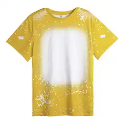 Walmart ZPWKLM ZPWKLM Casual Summer Print Crewneck Short Sleeve Shirt For Child Top For Girls Boys size 4-5T offer