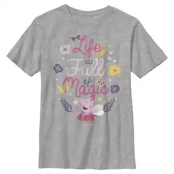 Walmart Boy's Peppa Pig Life is Full of Magic Graphic T-Shirt offer