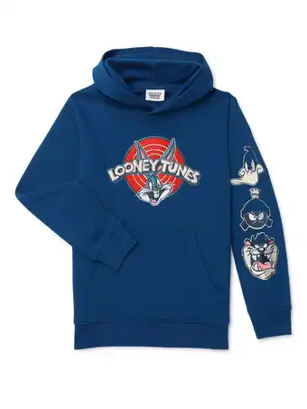 Walmart Boys Looney Tunes Hoodie, Sizes 4-18 offer
