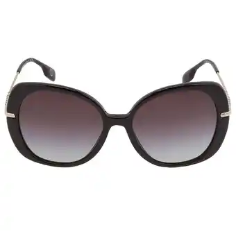 Walmart Burberry Eugenie Grey Gradient Butterfly Ladies Sunglasses BE4374 30018G 55 offer
