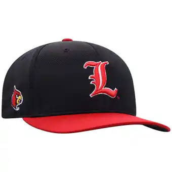 Walmart Men's-Top of the World Black Louisville Cardinals Reflex Fitted Hat offer