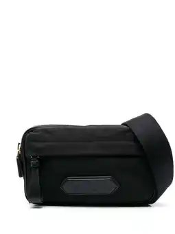 Walmart Tom Ford Men's Calf Leather Pouch Black offer
