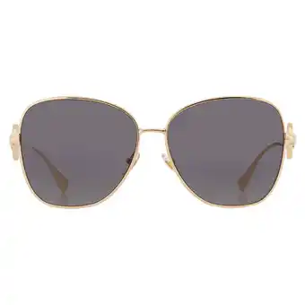 Walmart Versace Women's 60mm Sunglasses, Gold offer