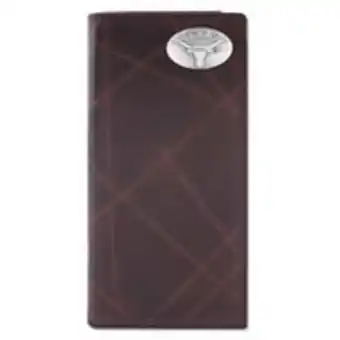 Walmart ZeppelinProducts UTX-IWT4-WRNK-BRW Texas Secretary Wrinkle Leather Wallet offer