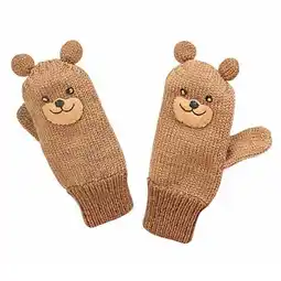 Walmart Kids Toddler Cold Weather Large Bear Mittens offer