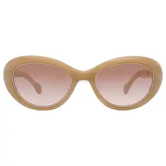 Walmart Mr. Leight Selma S Cinnamon Gradient Cat Eye Ladies Sunglasses ML2023 DESA/CING 50 offer