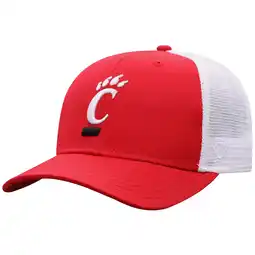 Walmart Men's Top of the World Red/White Cincinnati Bearcats Victory Baseline Adjustable Trucker Hat offer