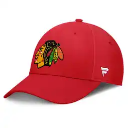 Walmart Men's Fanatics Red Chicago Blackhawks Core Elevated Speed Flex Hat offer