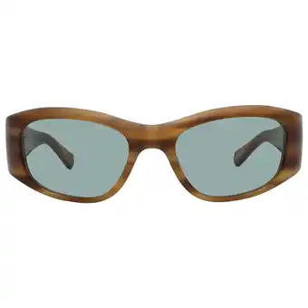 Walmart Mr. Leight ALOHA DOC S Island Green Oval Men's Sunglasses ML2035 MACA-ATG/ISLAGRN 52 offer