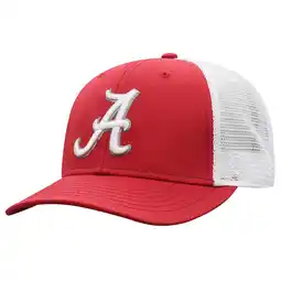 Walmart Men's Top of the World Crimson/White Alabama Crimson Tide Trucker Snapback Hat offer