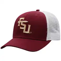 Walmart Men's Top of the World Garnet/White Florida State Seminoles Victory Baseline Trucker Adjustable Hat offer