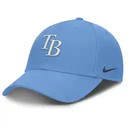 Walmart Men's Nike Light Blue Tampa Bay Rays Club Performance Adjustable Hat offer