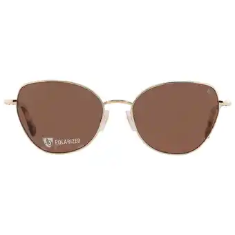 Walmart American Optical Polarized Brown Cat Eye Ladies Sunglasses WHITNEY-P 1 55 offer