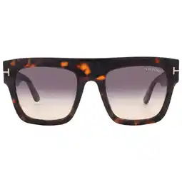 Walmart Tom Ford RENEE FT 0847 Dark Havana/Smoke Shaded 52/21/140 women Sunglasses offer