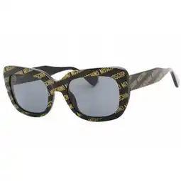 Walmart MOSCHINO MOS132S-7RMIR-53 Sunglasses Size 53mm 140mm 21mm black Women NEW offer