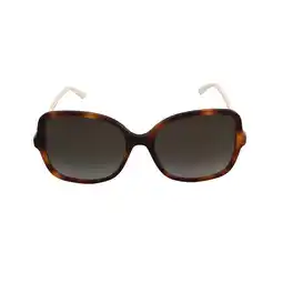 Walmart Jimmy Choo Women's Sunglasses 57mm Havana/Grey Gradient offer