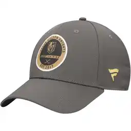 Walmart Men's Fanatics Charcoal Vegas Golden Knights Authentic Pro Training Camp Flex Fit Hat offer