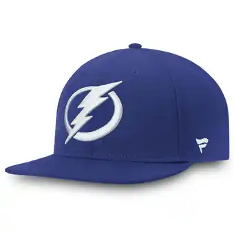 Walmart Men's Fanatics Blue Tampa Bay Lightning Core Fitted Hat offer