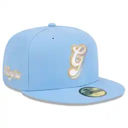 Walmart Men's New Era Light Blue Memphis Grizzlies 2024/25 City Edition Alternate 59FIFTY Fitted Hat offer
