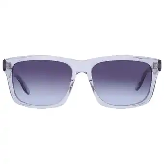 Walmart Barton Perreira Walker Steel Blue Square Men's Sunglasses BP40024I 20V 57 offer