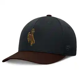 Walmart Men's-Top of the World Brown Wyoming Cowboys Reflex Fitted Hat offer