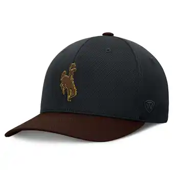 Walmart Men's-Top of the World Brown Wyoming Cowboys Reflex Fitted Hat offer