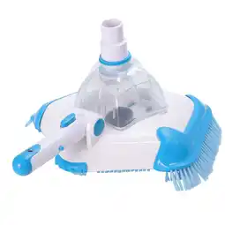 Walmart WORGEOUS Swimming Suction Head Cleaner Tool Manual Pool Vacuum Hose Adapter White offer