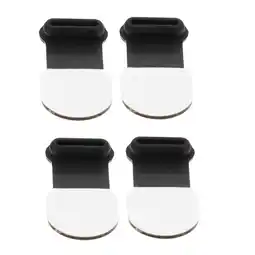 Walmart unbranded 4 Pcs Mobile Dust Plugs Station Scrubber Outlet Smart Black offer