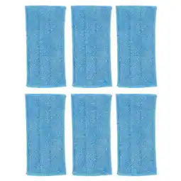 Walmart 6 Pcs Mop Replacement Cloth Steam Cleaner for House Floor Fiber offer