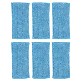 Walmart 6 Pcs Mop Replacement Cloth Steam Cleaner for House Floor Fiber offer