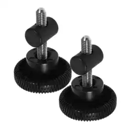 Walmart HOMEMAXS 2 Pcs Nut Knob for Home Drain Pool Pump Replacement Parts Cordless Cleaner Black offer