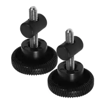 Walmart HOMEMAXS 2 Pcs Nut Knob for Home Drain Pool Pump Replacement Parts Cordless Cleaner Black offer