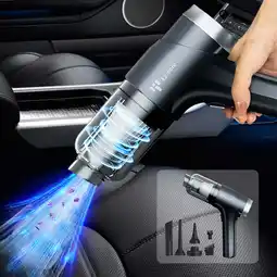 Walmart 100Fens Car Vacuum Cleaner Powerful Car and Home Vacuum Cleaner Powerful Dusting Vacuum Cleaner offer