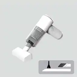Walmart YiBai Handheld Remover, Charging Wireless Bed Mini Vacuum Cleaner, Sterilizer,for Men Dad,White offer