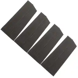 Walmart 4pcs Rubber Home Ramp for Sweeping Robots Vacuum Cleaner Threshold Pad Mat offer