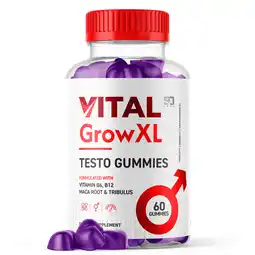 Walmart Vital Grow XL Gummies for Men Advanced Vital Grow Testo Gummies Vitamin Supplement 60 Gummies offer