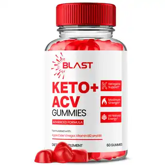 Walmart Blast ACV Keto Apple Cider Vinegar Gummies Max Strength ACV Supplement 60 Gummies offer