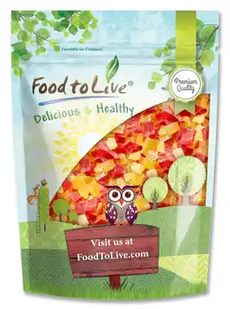 Walmart Diced Fruits Mix, 1 Pound Sweetened, Unsulfured, Kosher by Food to Live offer