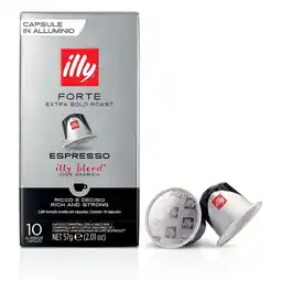 Walmart Illy Forte Espresso Compatible Capsules 10 Count offer