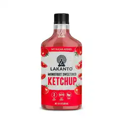 Walmart Lakanto Sugar-Free Ketchup, 13 FL OZ - Keto, Paleo, Vegan Friendly, Gluten-Free, Low Carb Sauce offer