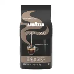 Walmart Lavazza Espresso Whole Bean Coffee, Medium Roast, 100% Arabica, 2.2 lb Bag offer
