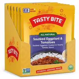 Walmart Tasty Bite Sauted Eggplant & Tomatoes, 10 oz (6 pack) offer