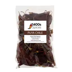 Walmart 1lb Puya Dried Whole Chile Peppers, Chili Seco Pods by 1400s Spices offer