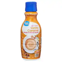 Walmart Great Value Vanilla Caramel Coffee Creamer, 32 fl oz offer