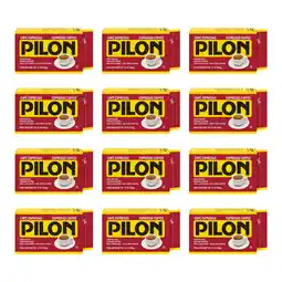 Walmart (12 Pack) Pilon Espresso Ground Coffee, 10 oz Bricks offer