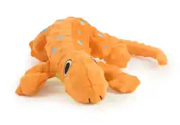 Walmart goDog Amphibianz Gecko Squeaky Plush Dog Toy, Chew Guard Technology, Large offer